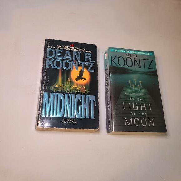 Dean Koontz Fiction 4 Book Bundle Paperback Books Suspense Mystery Novels - Picture 4 of 8